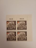 4er Block ungestempelt Österreich 1969
