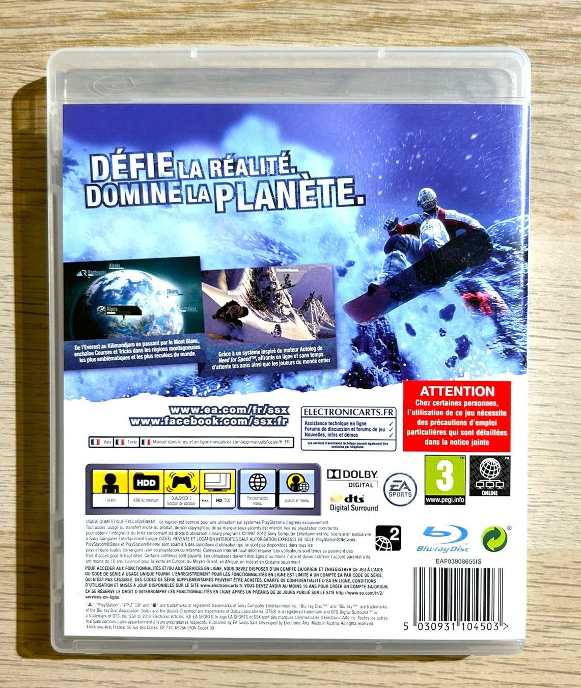 Sony Spiele: SSX PS3 – Gebraucht aus St. Gallen von Alpine.Arcade 1