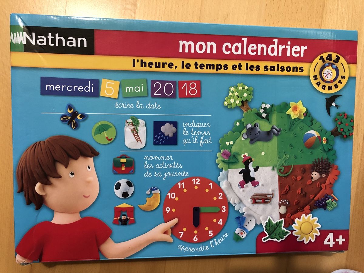 Giochi: Jeu pour apprendre le calendrier – Usato da La Tour-de-Peilz venduto da zazen33