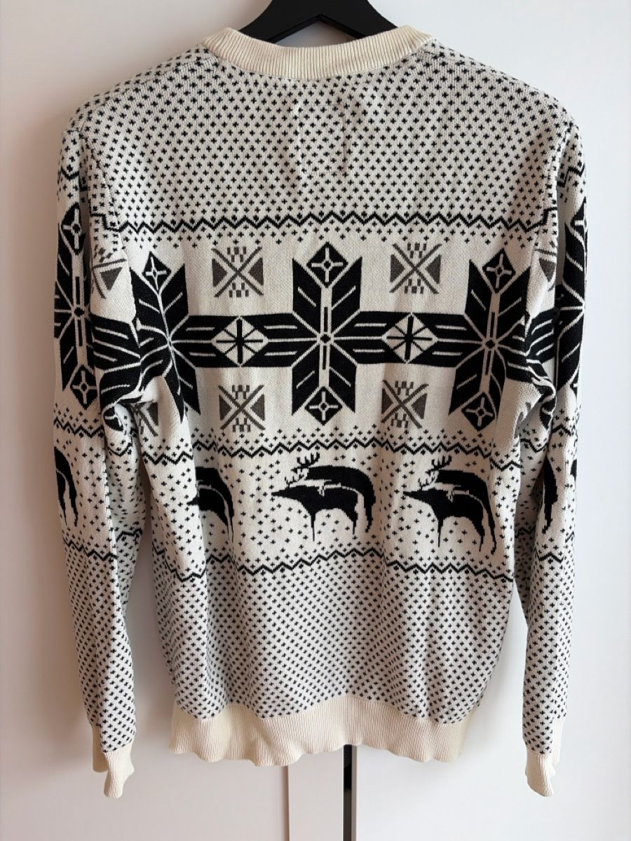 Pullover & Sweatshirts: Weihnachtspullover weiss schwarz – Gebraucht aus Zürich von Vittelo 2