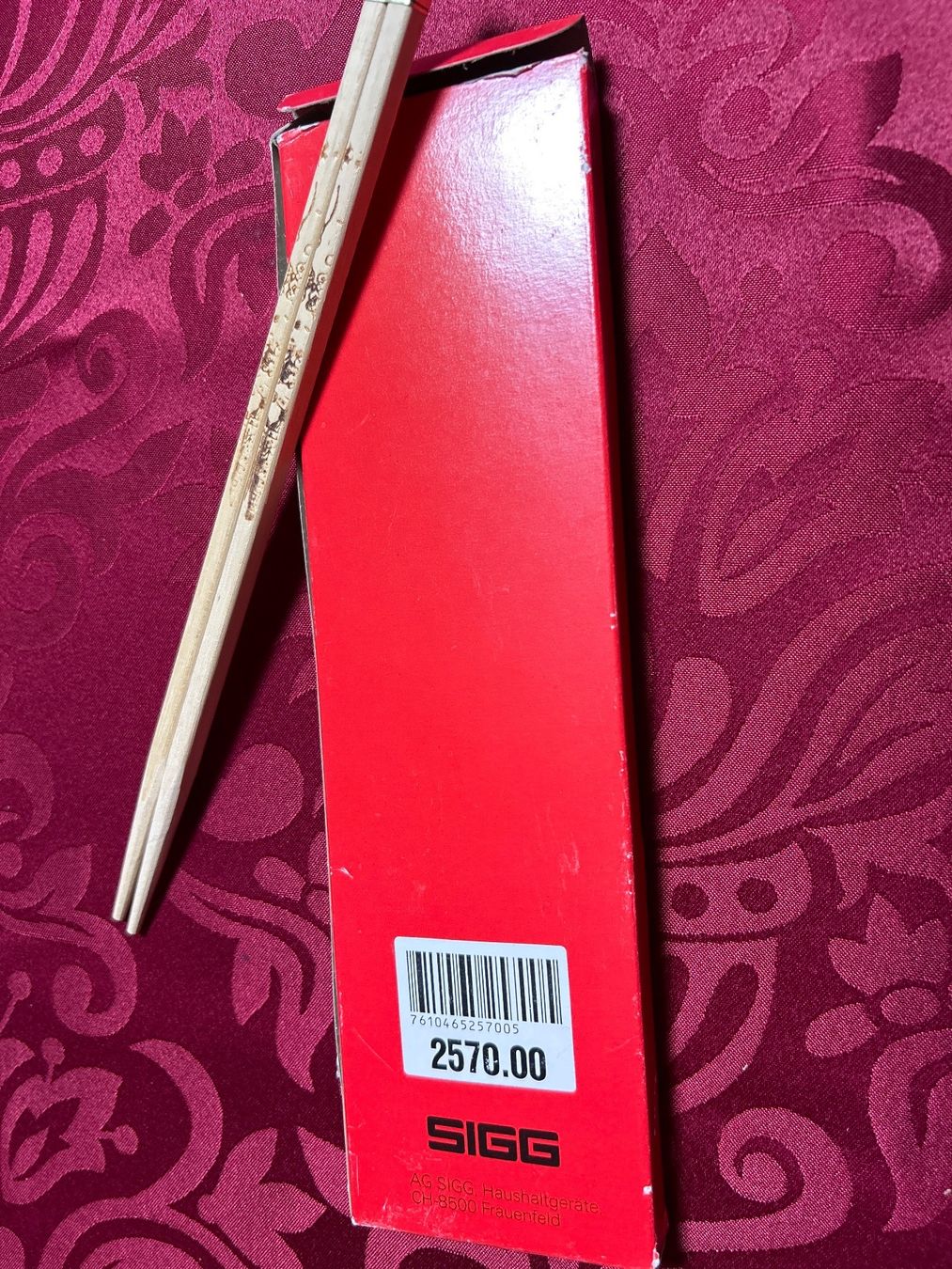 Set di posate: Original chinesische Essstäbchen – Nuovo e nell'imballaggio originale da Kreuzlingen venduto da son_8cwm 2