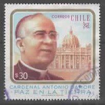 Alle Briefmarken: CHILE 1983  : CARDENAL ANTONIO SAMORE   (29 – Neu (gemäss Beschreibung) aus Ruggell von Masescha