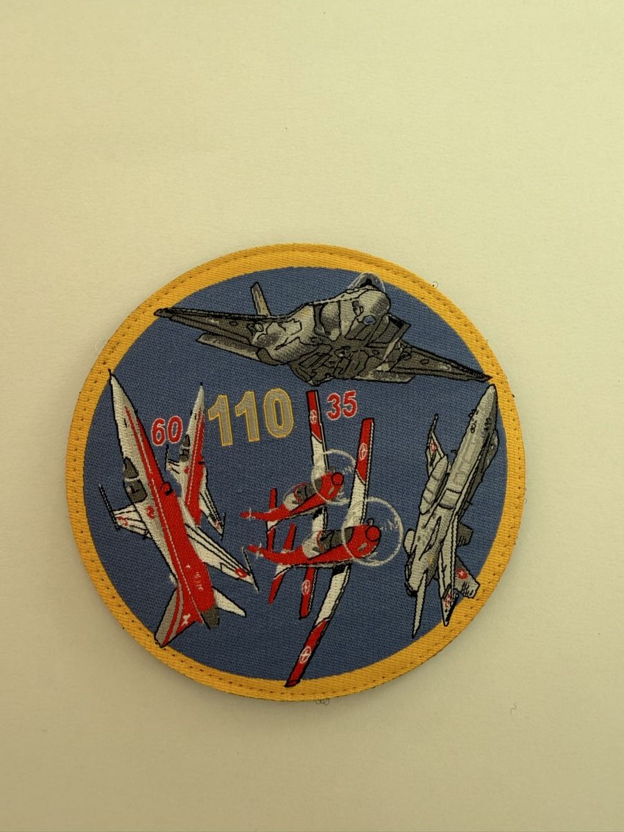 Schweizer Armee Placchette & Badge: Swiss Air Force patch  – Usato da Chamoson venduto da Lio_Rey