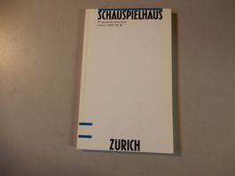 Schauspielhaus Zürich Programmvorschau Saison 1991/92.II