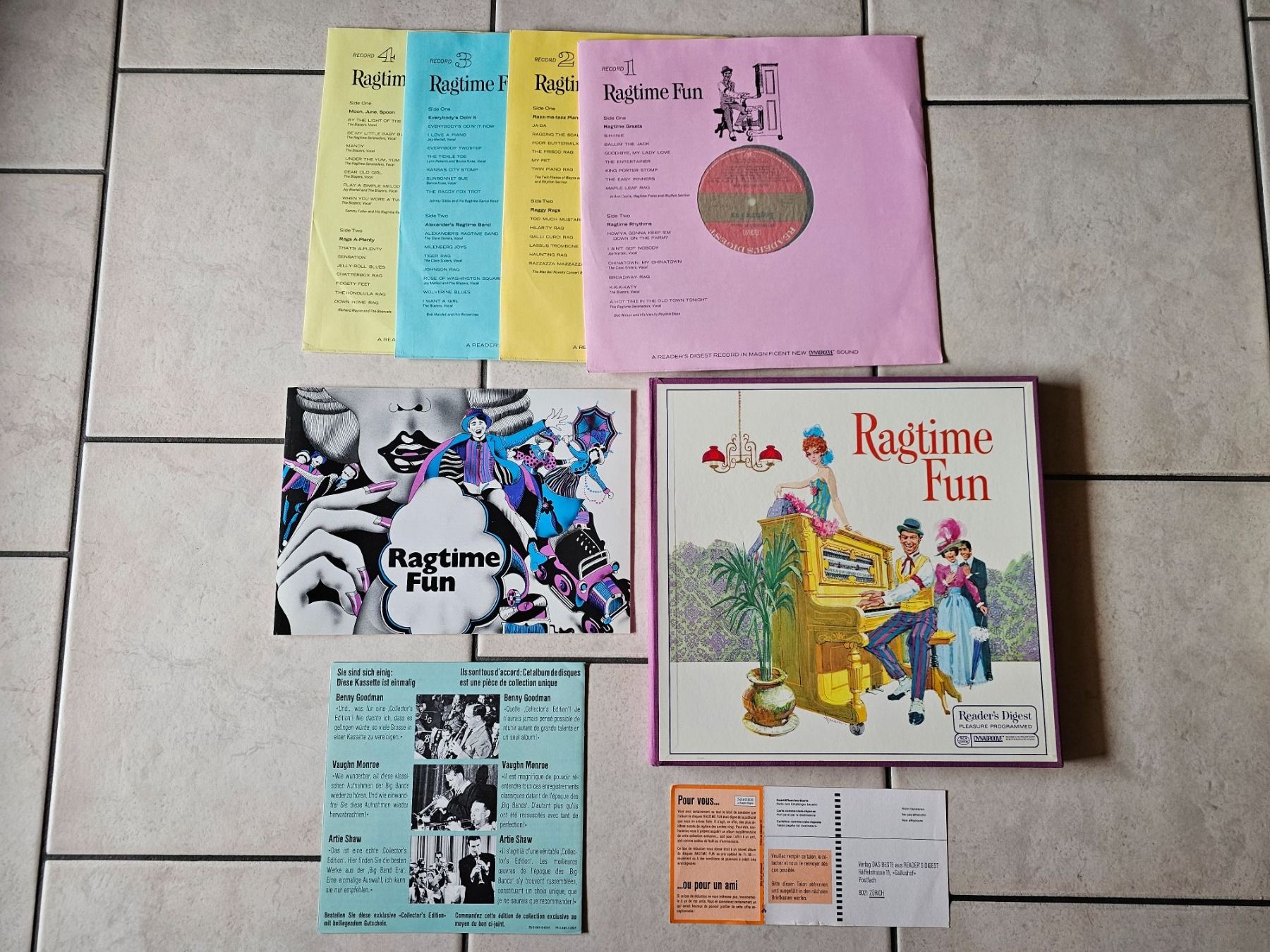 Dischi in vinile: Ragtime Fun  /  4x Jazz Schallplatten – Usato da Schneisingen venduto da backstore24 1