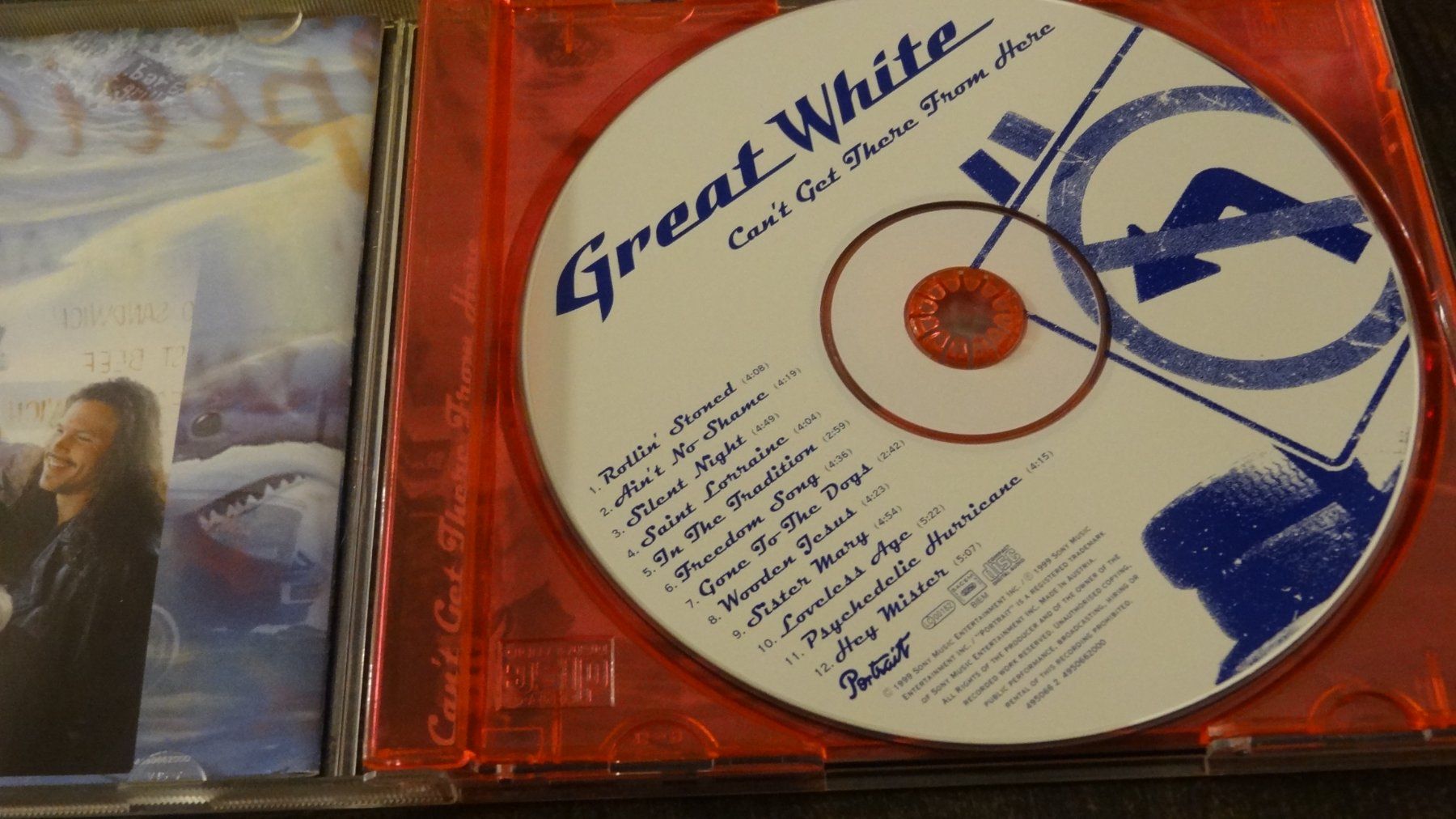 CD: Great White - Can't get there from Here CD – Usato da Olten venduto da Disc-Ausverkauf 1