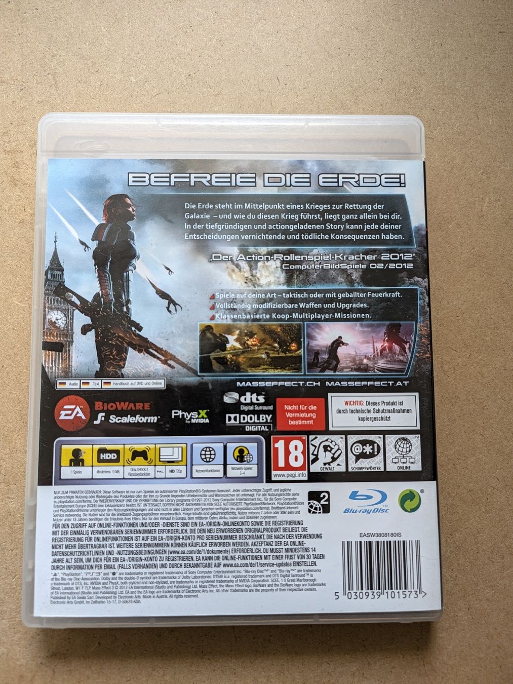 Spiele: Mass Effect 3 Ps3 – Gebraucht aus Chur von FreakofRarity 1