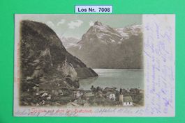 CH Absichtskarte Sisikon um 1900                    Los 7008