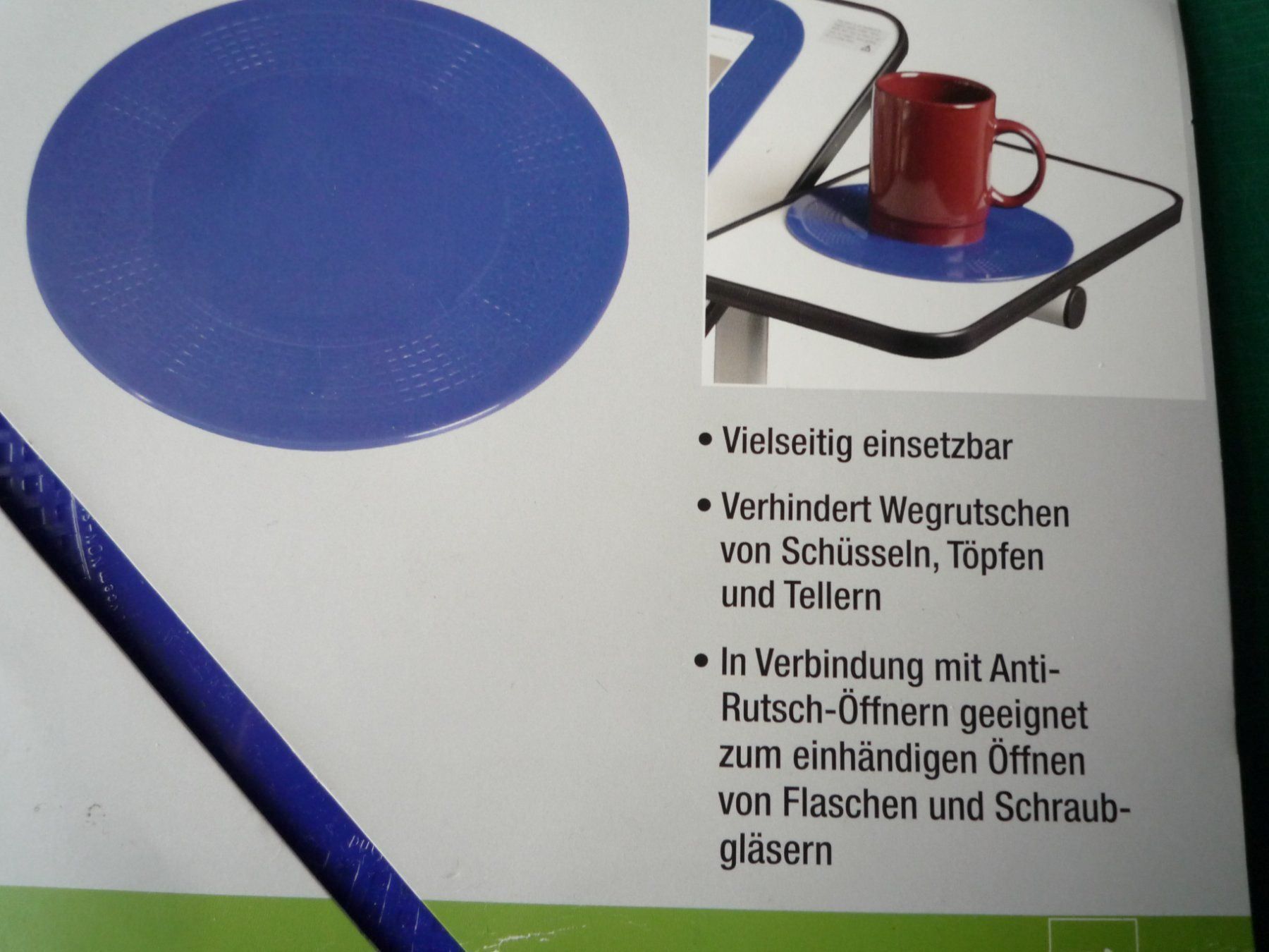 Tappeti: Anti-Rutsch-Unterlage, blau – Nuovo e nell'imballaggio originale da Rafz venduto da Sonnenblume305 2
