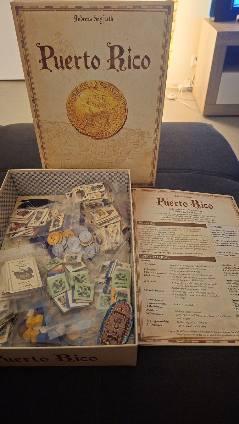 Spiele: Puerto Rico – Neu (gemäss Beschreibung) aus Chur von alevanee 2