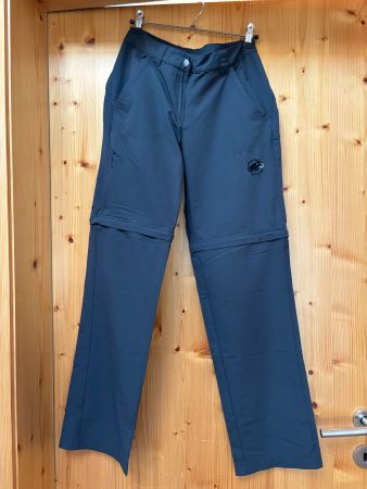 Wanderhose Mammut grau Grösse 34 wurde 1 mal getragen