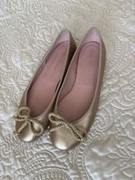 Ballerines Pretty Ballerinas or rose T38 bon état