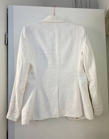 Mango Damen Blazer, 100 % Leinen, Gr. 38. Wenig getragen