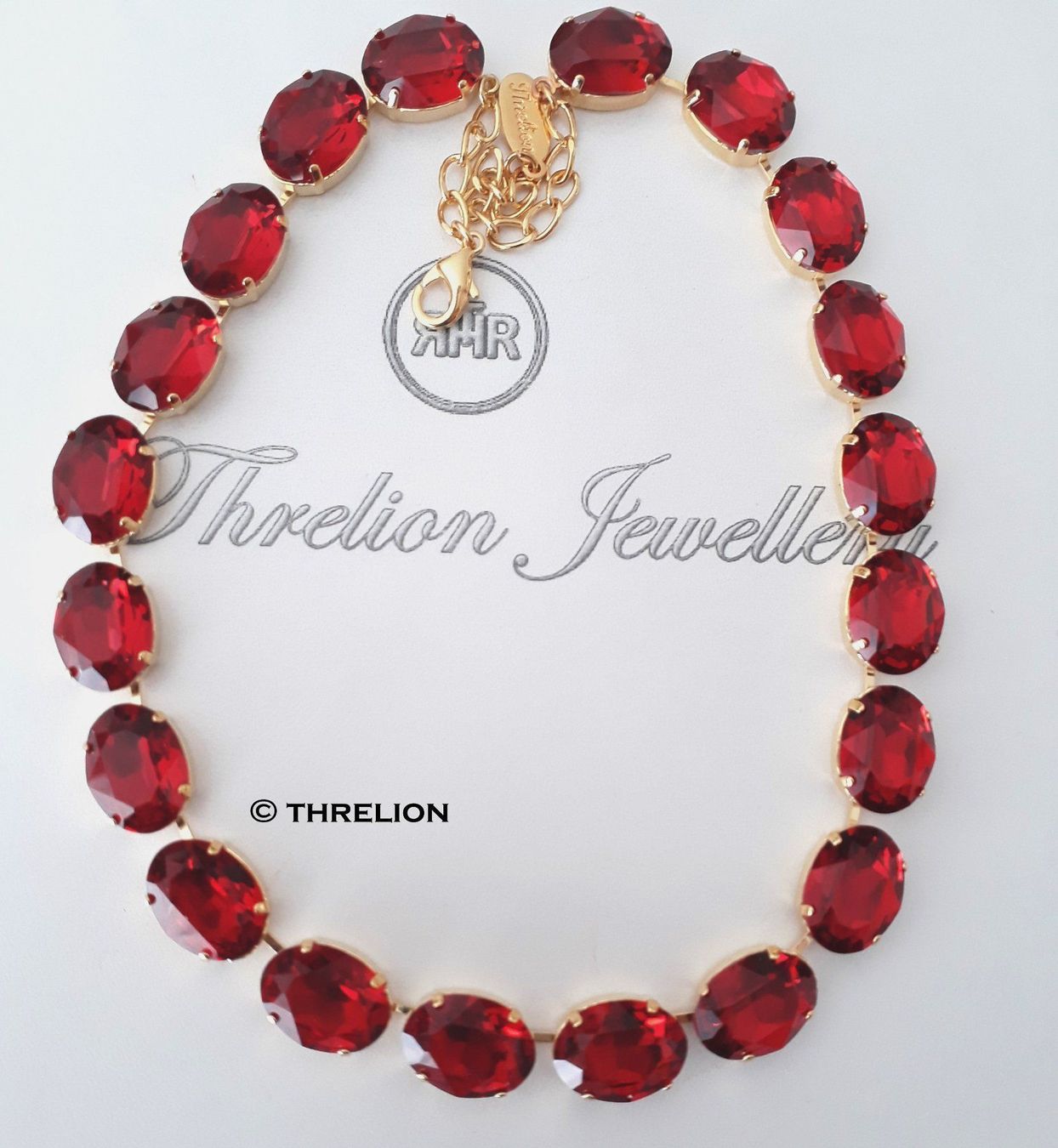 Catenine: Threlion Halskette mit Kristallen – Nuovo e nell'imballaggio originale da Riehen venduto da Threlion