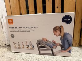 stokke tripp trapp newborn set avec suspension pour jouet
