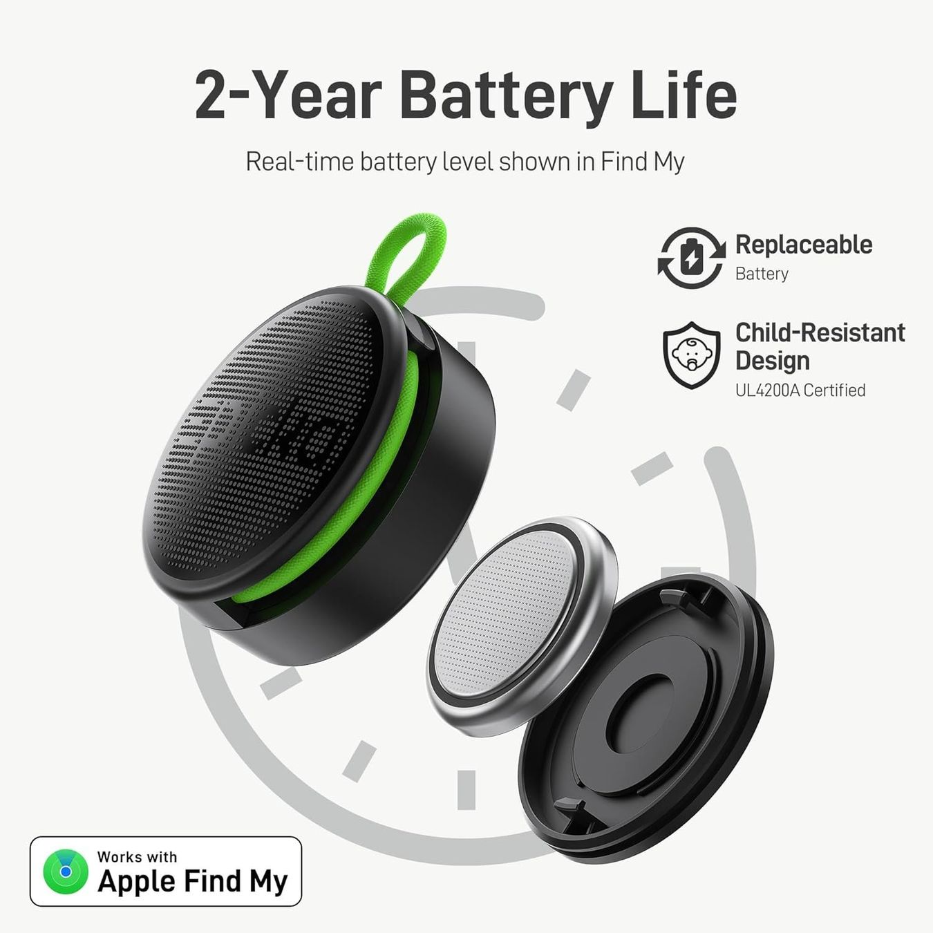 Portachiavi: Epicka Bluetooth Tracker 4er-Set Apple Wo ist? IP67 – Nuovo e nell'imballaggio originale da Suhr venduto da SchnapperCH 1