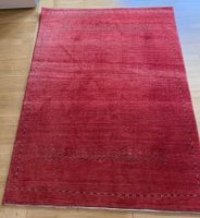 Roter Gabbeh Orientteppich,, 198,5 x 148 cm