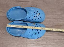 Clog hellblau mit Planetenbilder Gr. 32