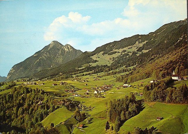 Ansichtskarten: ST. NIKLAUSEN mit Stanserhorn – Gebraucht aus Jona von philajona