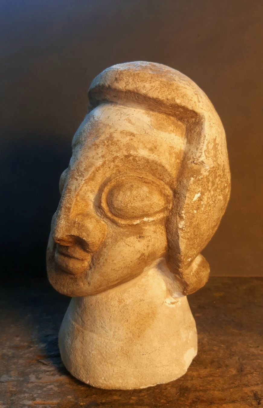 Skulpturen & Statuen: Expressionistische Stein Skulptur – Gebraucht aus Arbon von torso444 4