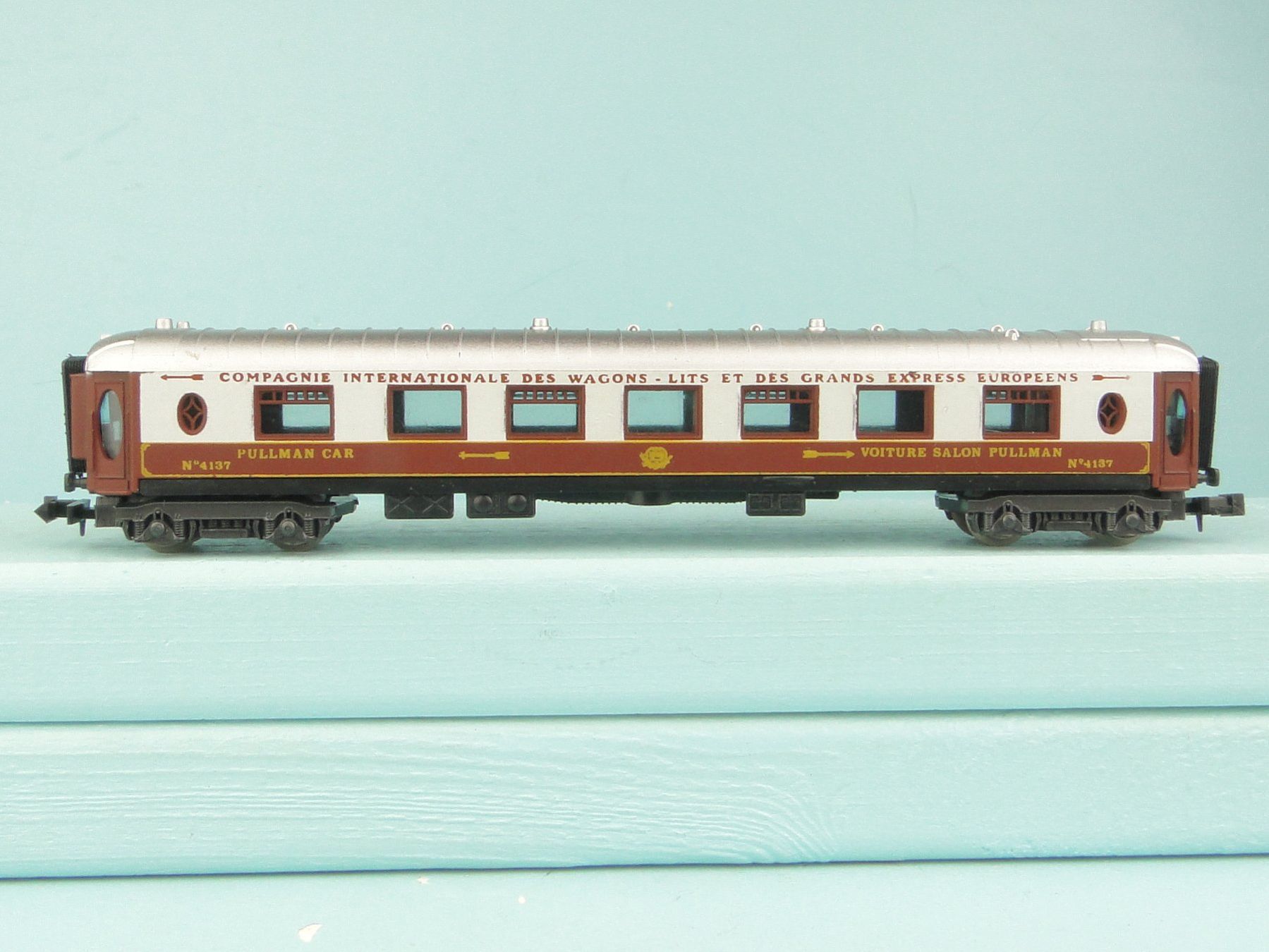 Lima Modellini di ferrovie: LIMA Spur N CIWL Pullman Car – Usato da Bülach venduto da Albitrain 4