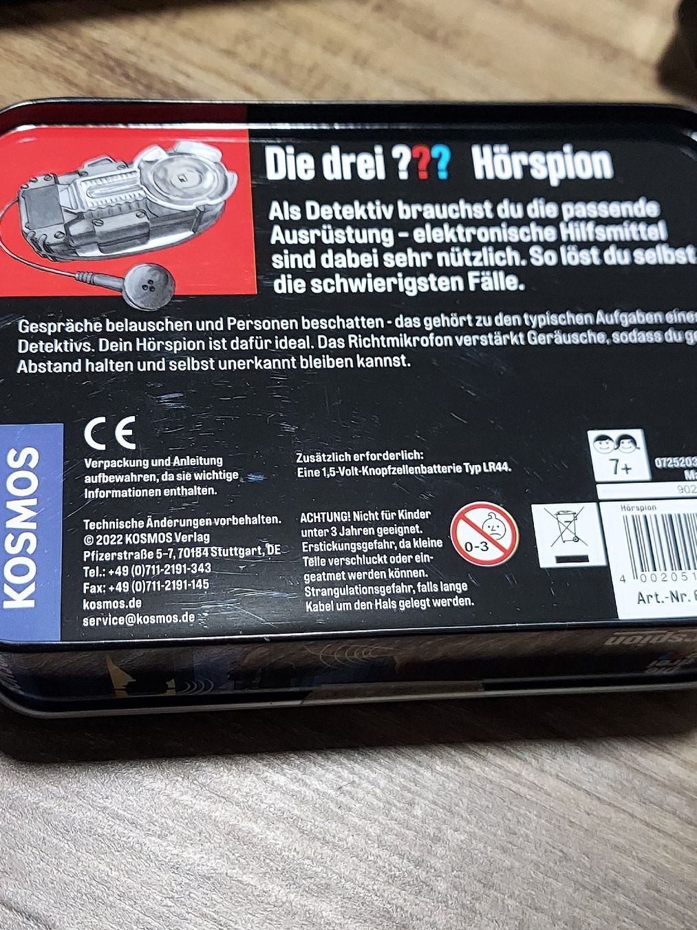 Kosmos Giocattoli: Die drei ??? KOSMOS Spiele Set NEU – Nuovo e nell'imballaggio originale da Altishofen venduto da tammy05 7