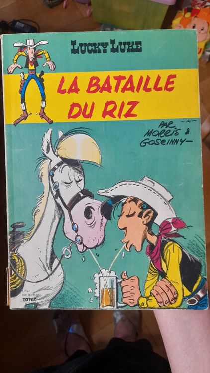 Lucky Luke (Total) - la bataille du riz - Morris & Goscinny (Gebraucht ...