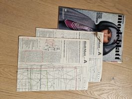 Meyers Modeblatt Nr 48, Dez 1978 mit 2 Schnittmusterbögen