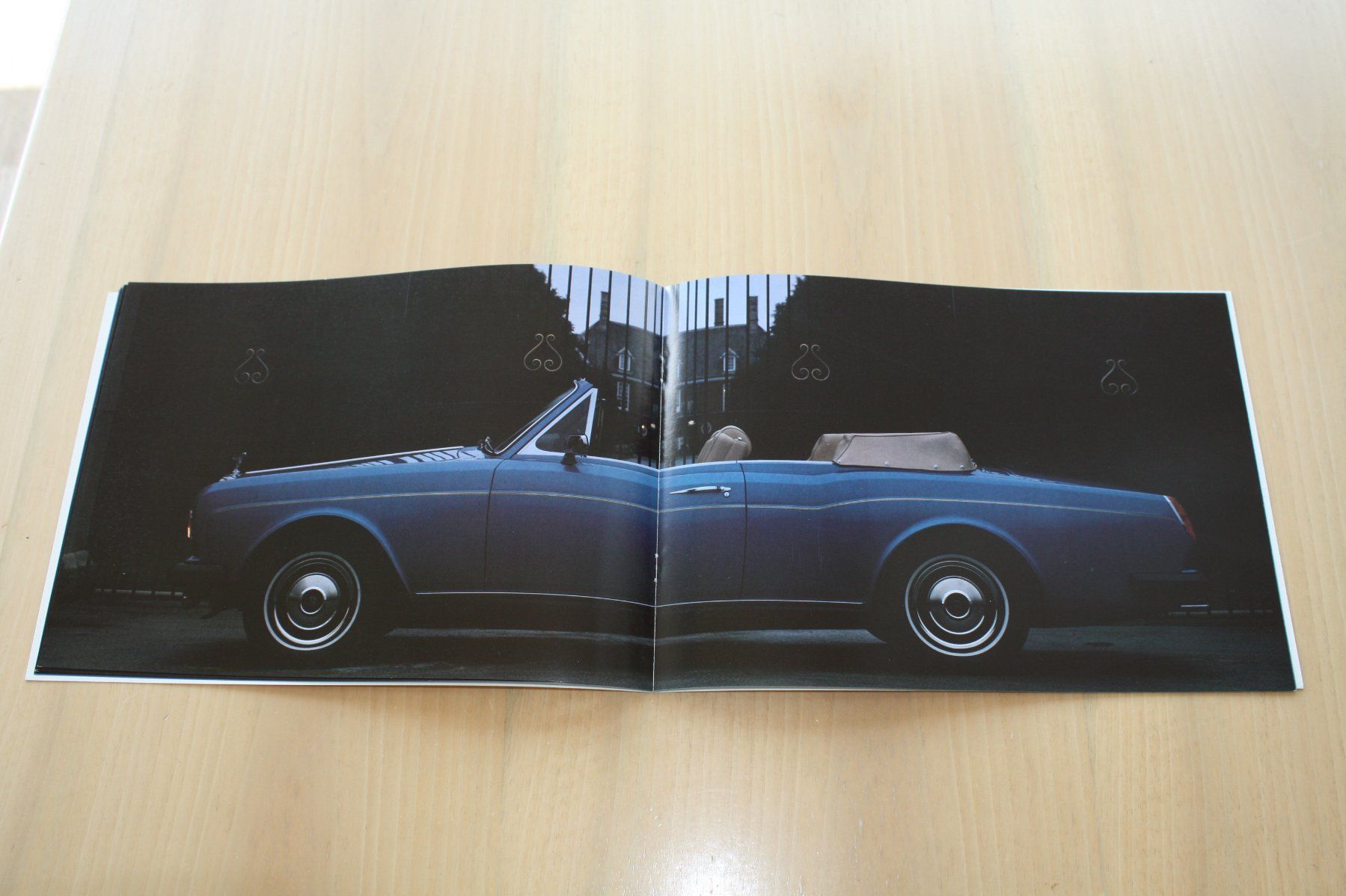 Rolls-Royce Documents: Rolls Royce Corniche Convertible Prospekt 1980  Deutsch – D'occasion à Wikon par erwin400 4