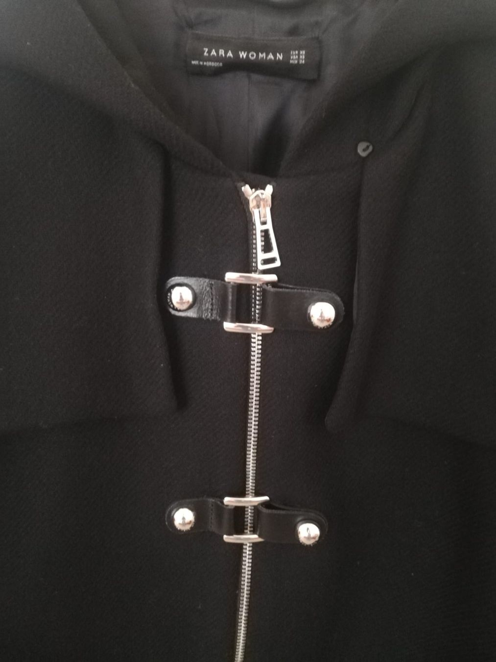 Zara Cappotti: Manteau noir Zara – Usato da Préverenges venduto da pau_f7mv 3