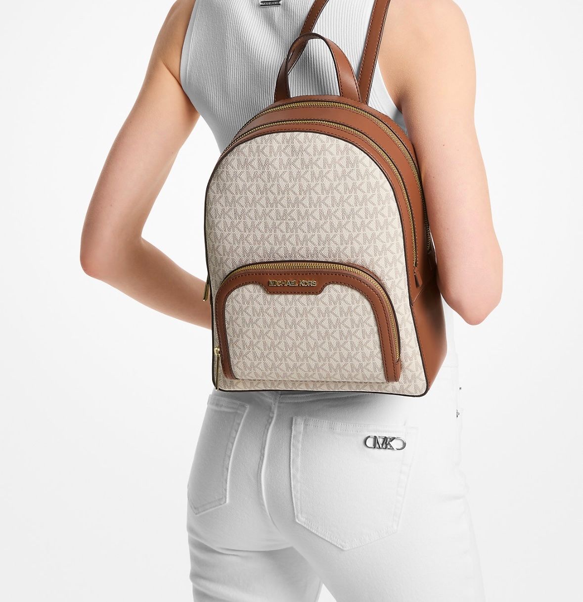 Michael Kors Zaini: Michael Kors Rucksack vanilla – Nuovo e nell'imballaggio originale da Wiedlisbach venduto da Sistershop 7