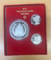 5+1+1 Münzset Ecu Helvetu-Taler Madonna von Einsiedeln 1993