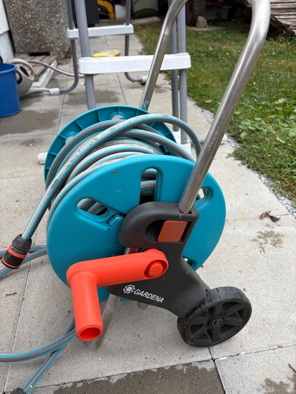 Gardena Altro per stoccaggio & trasporto: Gardena Gartenschlauchwagen – Usato da Othmarsingen venduto da shi_z6zz
