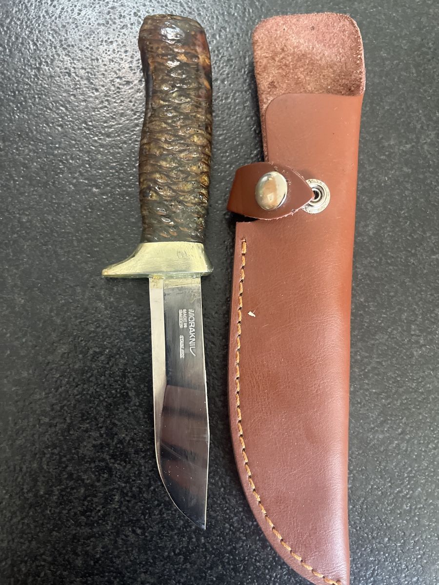 Accessori: Messer Moraknil stainless Lederetui gebraucht – Usato da Brienz BE venduto da hey_z9vg