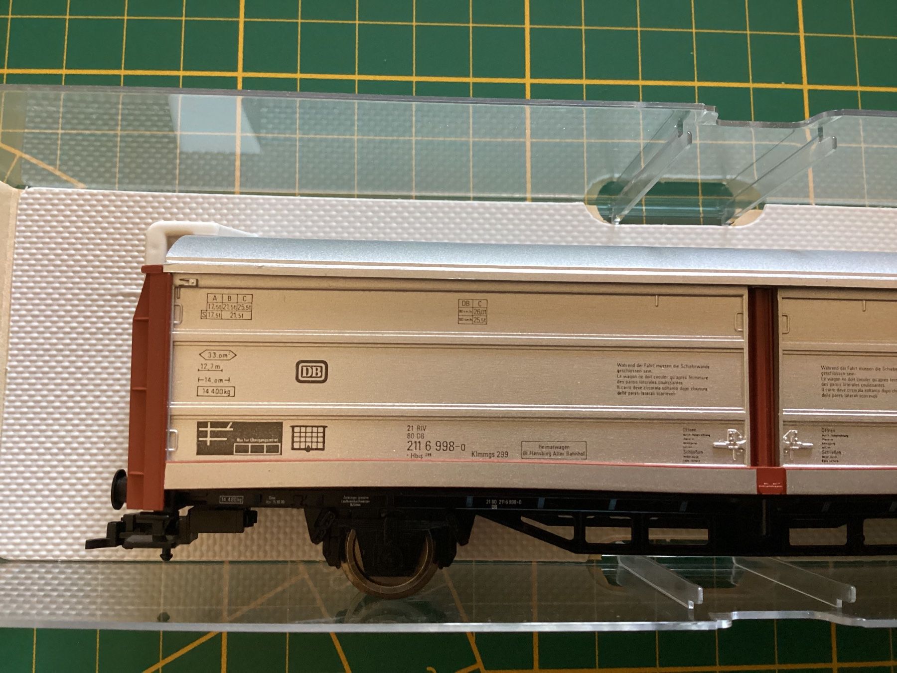 Fleischmann Modelleisenbahnen: Fleischmann 5335, Güterwagen der DB. Epoche IV – Neu und originalverpackt aus Vacallo von G1965 1
