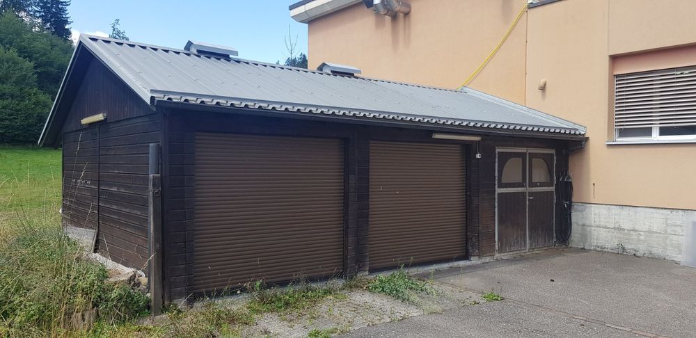 Gartenhaus / Stall / Schopf / Garage mit 2 Rolltoren 6 x 9 m Kaufen