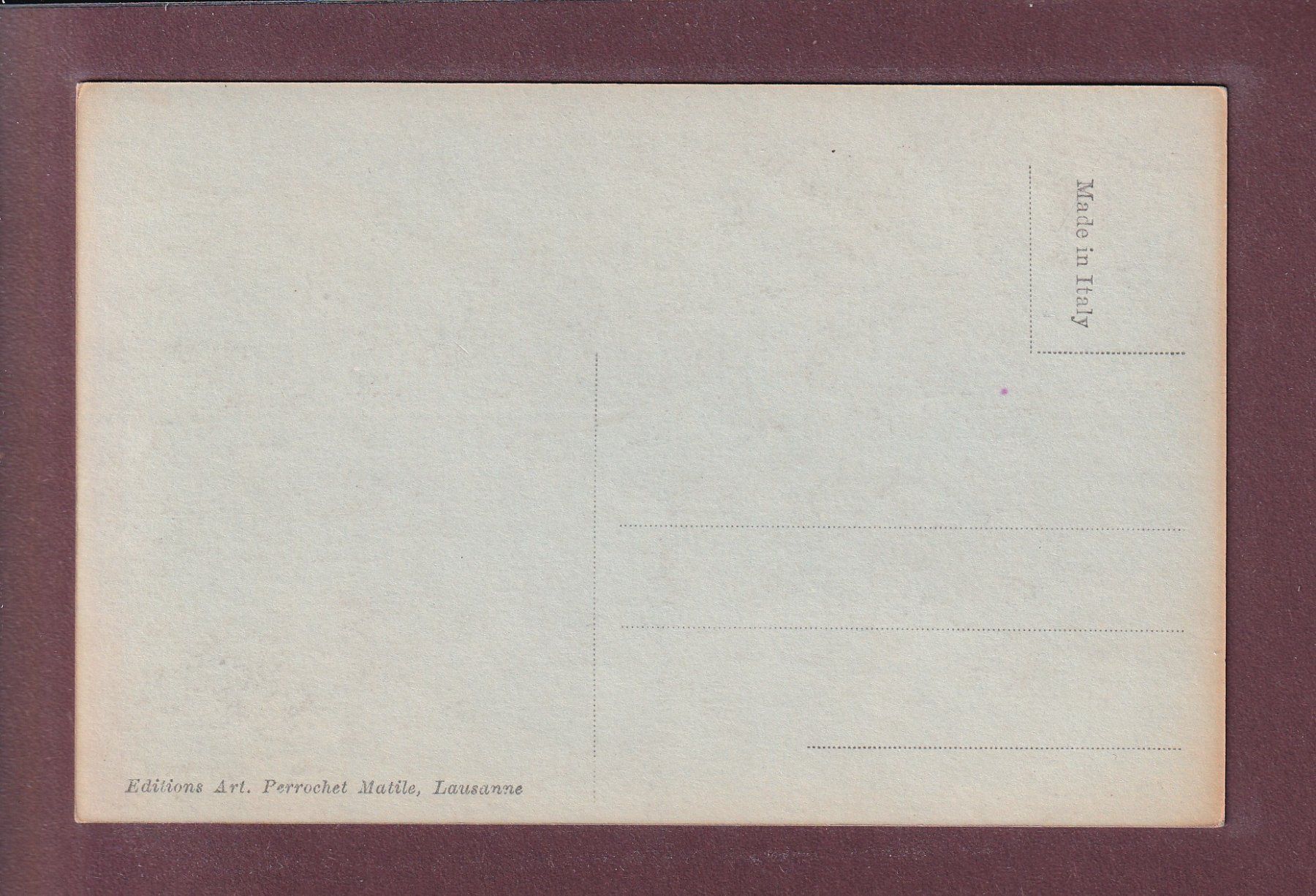 Cartoline postali: LAUSANNE - Château - Dent d'Oche – Usato da Pully venduto da nicecards 1