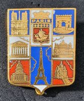 GG372 - Brosche Wappen PARIS Frankreich