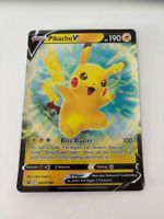 Pokemon Jumbo Karte Pikachu V SWSH198