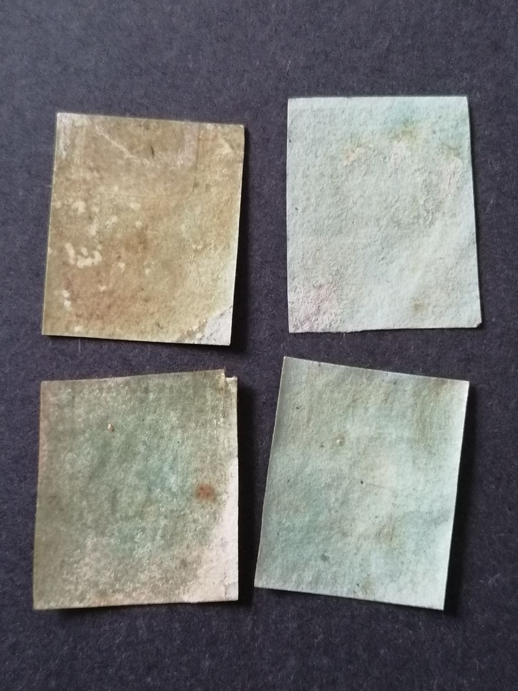 Tutti i francobolli: 4mal One Penny red 1841  – Usato da Happerswil venduto da tschergi 1