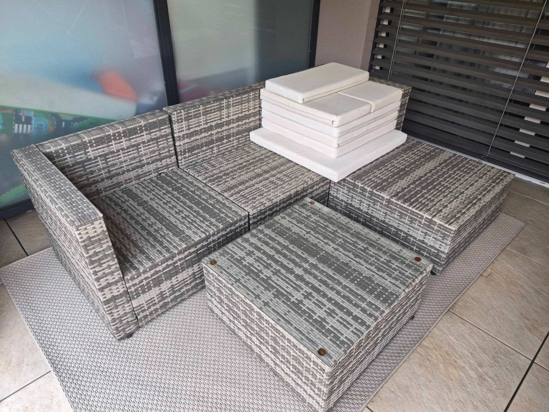 Divani: Loungeset Rattan Optik – Usato da Weinfelden venduto da suvash13 2