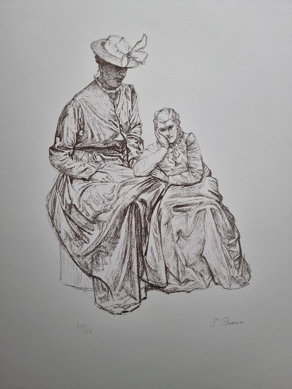 Grafica & Litografie: PAUL BODMER LITHOGRAPHIE SIGNIERT NUMMERIERT – Usato da Gersau venduto da grafik-kunst 1