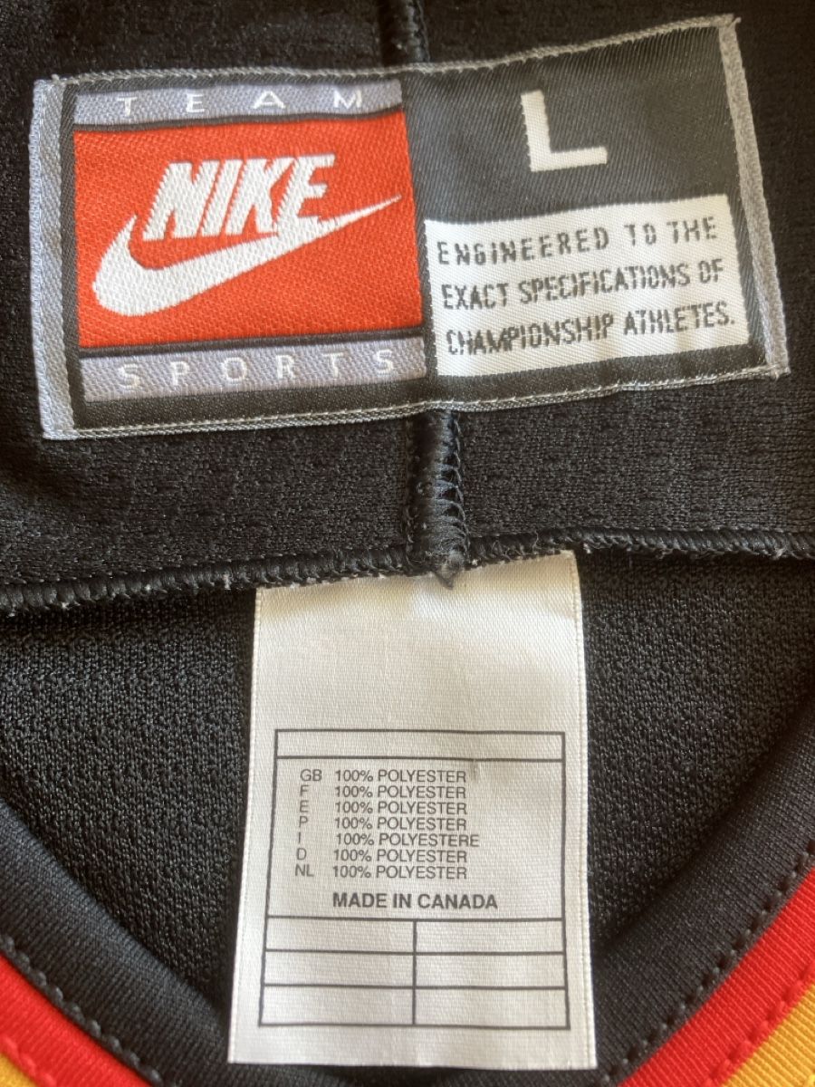 Nike Canottiere & Pantaloni: Nike Eishockey DEB Trikot Grösse L – Usato da Steffisburg venduto da muggenstutz31 3
