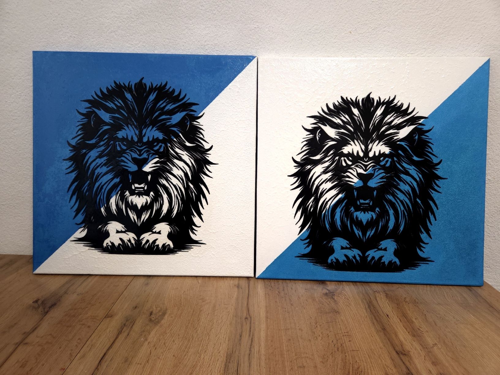 Gemälde: 2 x 50x50 Gemälde von mir gemalt – Neu und originalverpackt aus Zürich von Melossoap 4