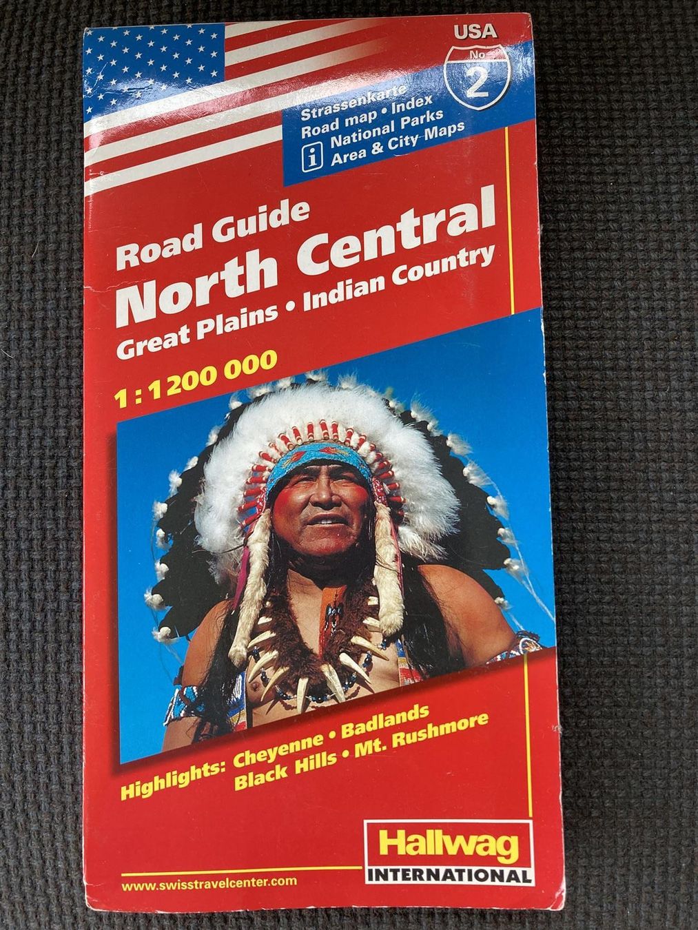 Cartine & Atlanti: Strassenkarte USA, North Central, No 2 – Usato da Baden venduto da Yoyo1
