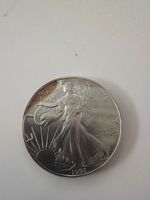 USA American Eagle 1991 1 Dollar Silber 999/1000 Stempelglan