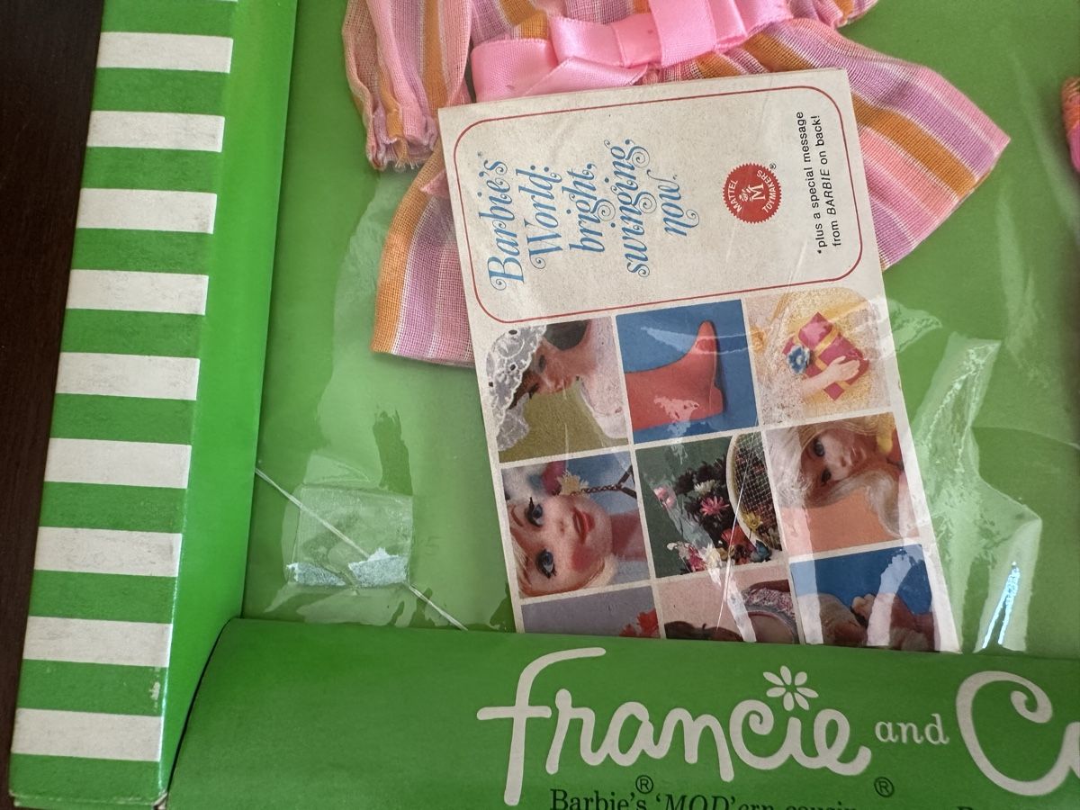 Bambole: Francie Mode 1964 neu – Nuovo e nell'imballaggio originale da Herbriggen venduto da Sehrazade 1