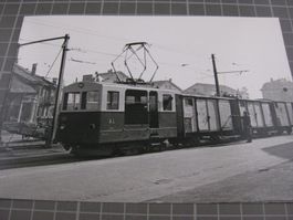 Aigle gare CFF avec Train AL 