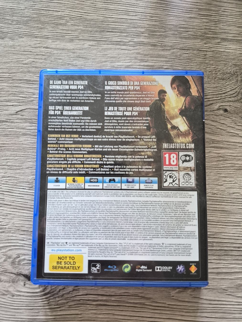 Sony Giochi: The Last of Us Remastered Ps4 – Usato da St-Aubin-Sauges venduto da val_xz9c 1