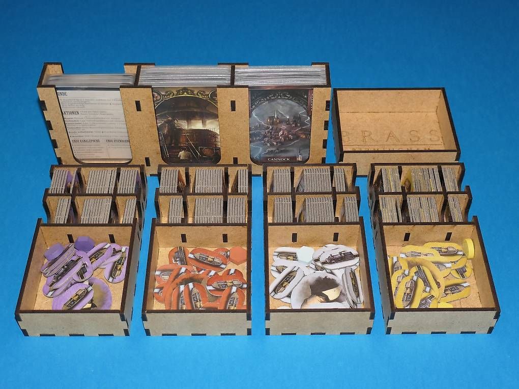 Giochi: Brettspiel Insert - Brass Birmingham – Nuovo e nell'imballaggio originale da Brunnen venduto da ronnyvorbrodt 3